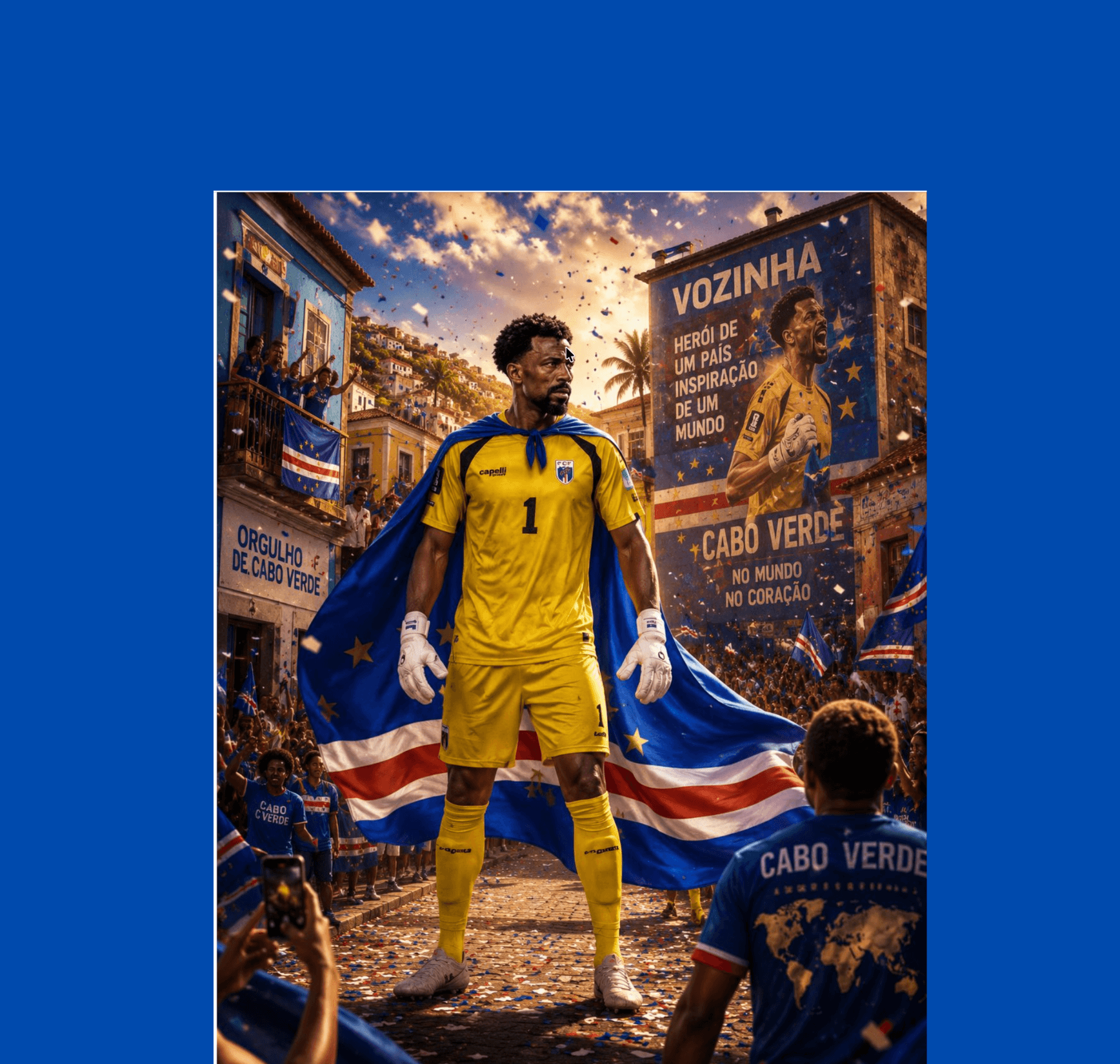 Vozinha and the Blue Sharks: The Goalkeeper Who Made History and the Team That Made It With Him