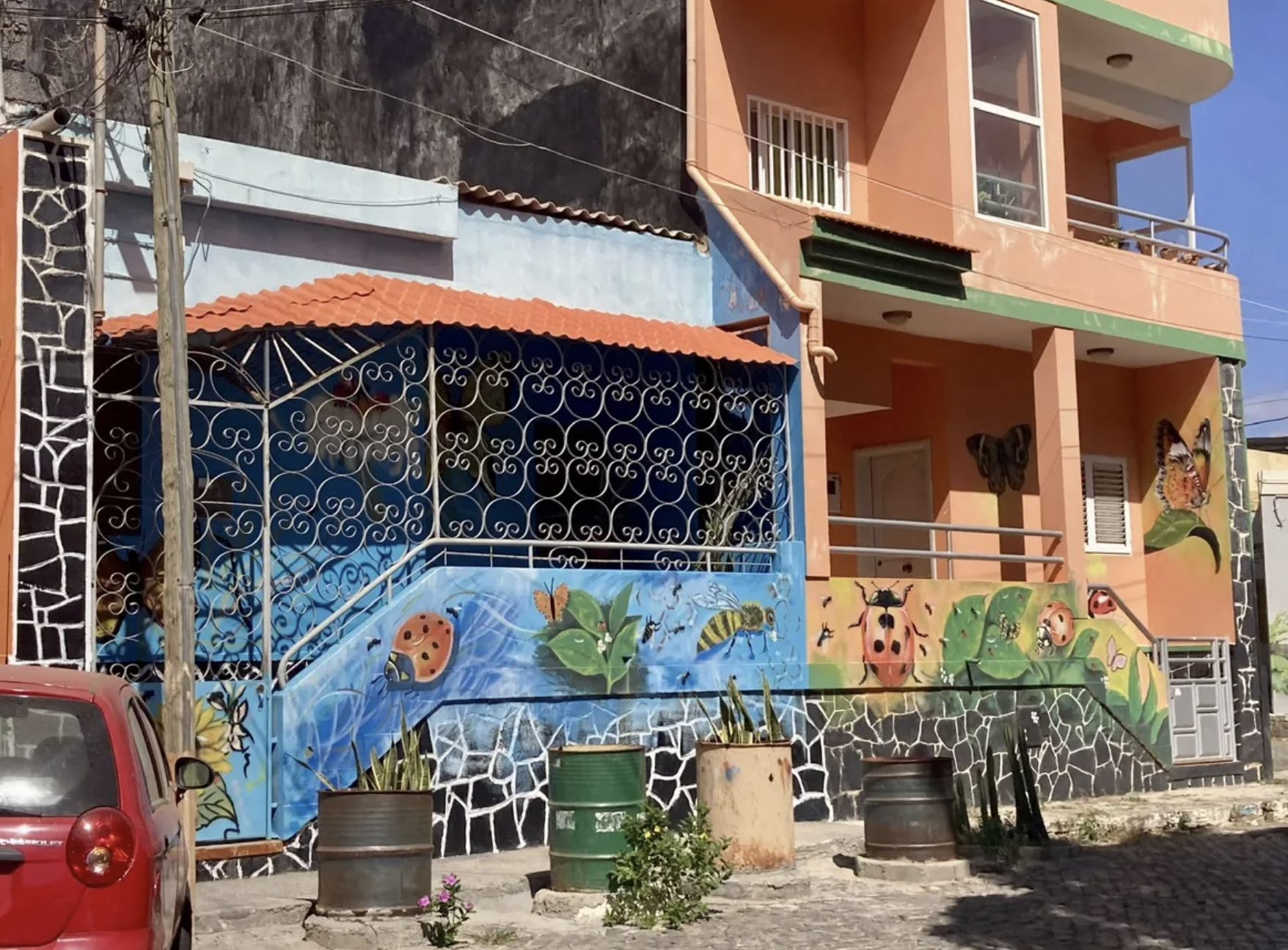 Rua de arte - Terra Branca, Praia